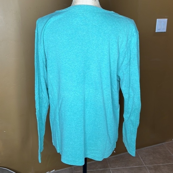 Duluth Trading Co. Green LS Top Size XL - Picture 2 of 3